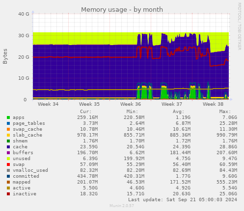 Memory usage